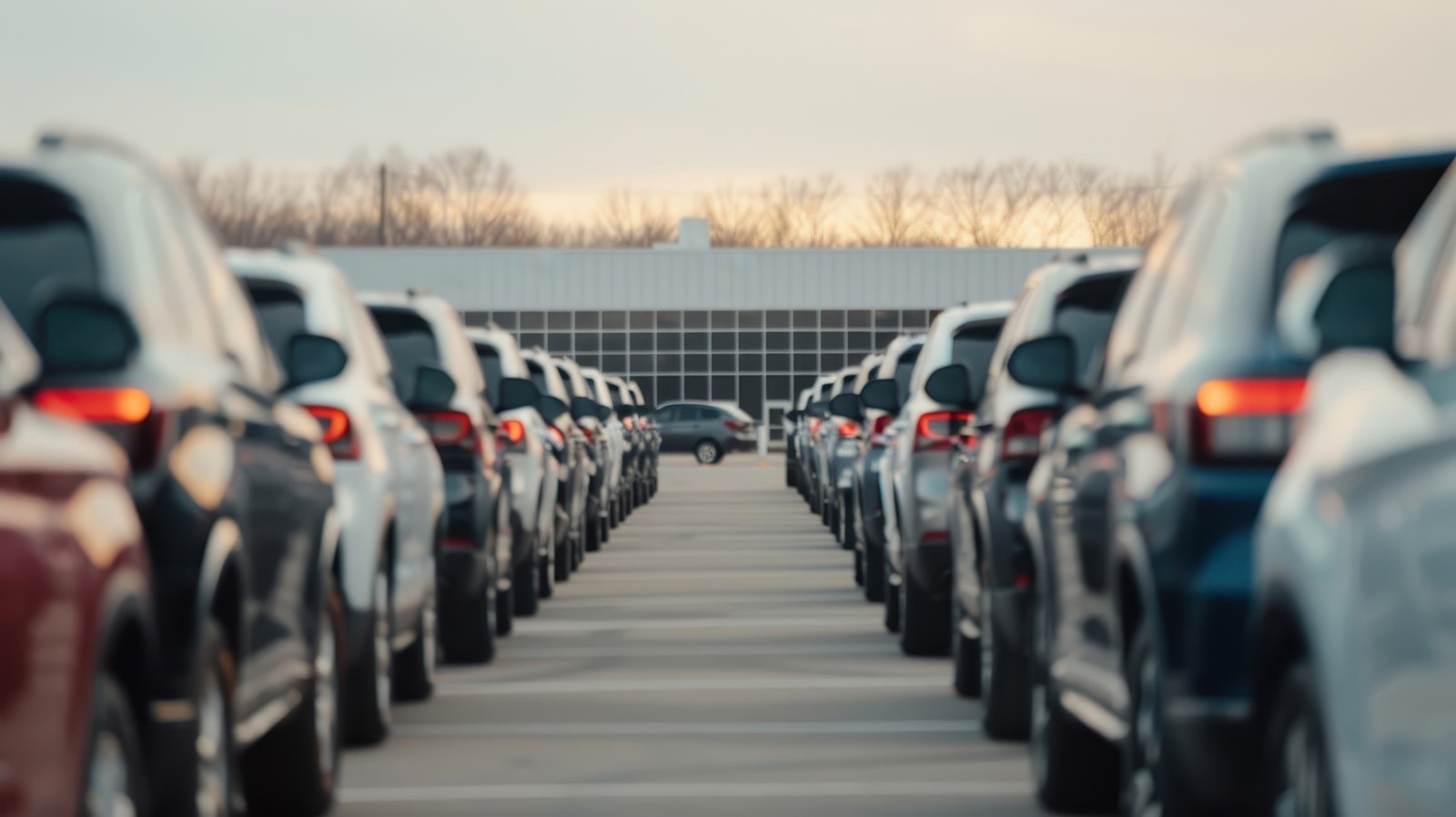 Fleet of cars